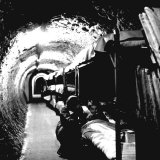 London Underground Tunnels with Bunk Beds, WWII