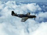 North American's P-51 Mustang Fighter is in Service with Britain's Royal Air Force, 1942 Premium Poster