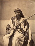 Buy Full-Length Portrait of a Young Bedouin in Ethnic Costume at AllPosters.com