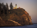 Cape Disappointment Lighthouse, Lewis and Clark Trail, Illwaco, Washington, USA