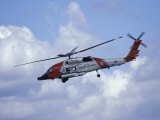 Coast Guard helicopter Demo at the Seattle Maritime Festival, Washington, USA Photographic Print