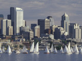 Duck Dodge Sailboat Race, Lake Union, Seattle, Washington, USA