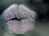 Lip Imprint on Window