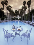 Delano Hotel Pool, South Beach, Miami, Florida, USA