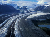 Buy Mt. Blackburn and the Wrangell-St. Elias Mountains Above Kennicott and Root Glaciers, Alaska, USA at AllPosters.com