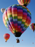 Buy Colorful Hot Air Balloons in Sky, Albuquerque, New Mexico, USA at AllPosters.com