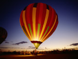 Buy Dusk, Colorful Hot Air Balloon, Albuquerque, New Mexico, USA at AllPosters.com