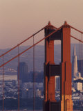 Golden Gate Bridge and San Francisco Skyline, California, USA