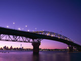 Auckland Harbour Bridge and Hauraki Gulf, Auckland, North Island, New Zealand
