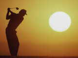 Buy Sunset Golf Swing at AllPosters.com