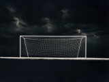 Soccer Net on a Stormy Night