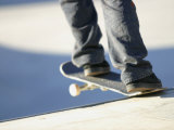 Buy Feet on a Skateboard at the Edge of a Ramp at AllPosters.com