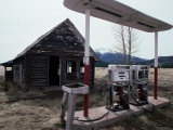 Buy Abandoned Gas Station, Near Flagstaff, Arizona, USA at AllPosters.com