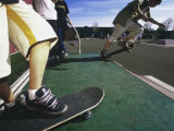 Buy Close-up Image of Skateboarders on a Ramp at AllPosters.com