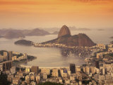 Buy Sugar Loaf Mountain, Guanabara Bay, Rio de Janeiro, Brazil at AllPosters.com