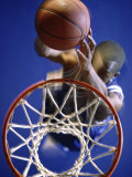 High Angle View of Person Shooting Hoops