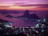 Buy Sugar Loaf Mountain, Guanabara Bay, Rio de Janeiro, Brazil at AllPosters.com