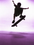 Buy Skateboarder Silhouette at AllPosters.com