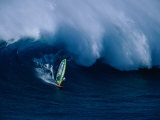Buy A Windsurfer Riding a Big Wave at AllPosters.com