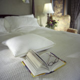 Buy A Book with Glasses Left on the Bed at AllPosters.com