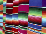Buy Colored Blankets For Sale, Oaxaca, Mexico at AllPosters.com