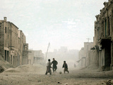 Children Play in the Old Town of Kabul, Afghanistan