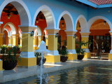Lobby of Iberostar Resort, Mayan Riviera, Mexico