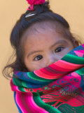 Portrait of a Young Indian Girl, Cusco, Peru Fotografie-Druck