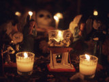 Buy Day of the Dead Night Vigil Details, Oaxaca, Mexico at AllPosters.com