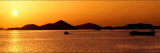 Buy A Tug-Boat Pulls a Barge Along at Sunset as Seen from St. John at AllPosters.com