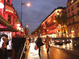 Buy Shoppers along Boulevard Haussmann, Paris, France at AllPosters.com
