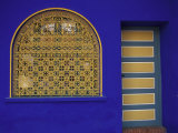 Doorway in Jardin Majorelle, Marrakech, Morocco