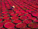 Candy Drying in Baskets, Vietnam