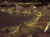Malecon at Night, Havana, Cuba