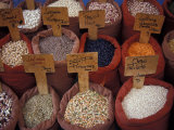 Buy Beans and Grain at Market in Campo de' Fiori, Rome, Italy at AllPosters.com