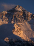 Mt. Everest at Sunset From Rongbuk, Tibet Photographic Print