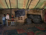 Afghan Boys Wait for Other Students and the Teacher