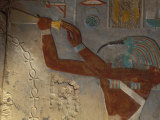 God Thoth Purifying Hetsheput at the Karnak Temple, Egypt