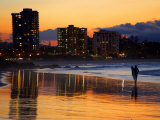 Dusk, Coolangatta, Gold Coast, Queensland, Australia