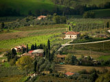 Farmland near Montepulciano, Tuscany, Italy