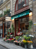 Florist in Ile St. Louis, Paris, France