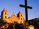 Buy Santa Barbara Mission in Morning Light, Santa Barbara, United States of America at AllPosters.com