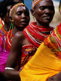 Buy Dancers, El Molo Village, Lake Turkana, Kenya at AllPosters.com