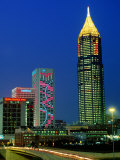 Buy Illuminated City Buildings, Atlanta, U.S.A. at AllPosters.com