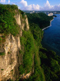 Cliffs with City in the Distance, Amantes Point (Two Lovers Point), Tumon, Guam