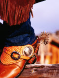 Cowboy Boot with Spurs and 