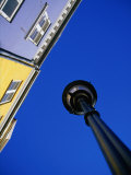 Street Lamp and Houses at Nyhavn, Copenhagen, Denmark