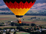 Hot Air Balloon Over the Napa Valley, Napa Valley, United States of America