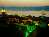 Evening Over Town and Golf St. Tropez, St. Tropez, France