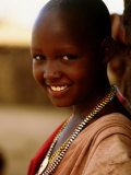 Buy Maasai Girl, Masai Mara National Reserve, Kenya at AllPosters.com
